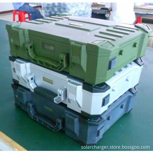 Portable solar power systems case, solar power case